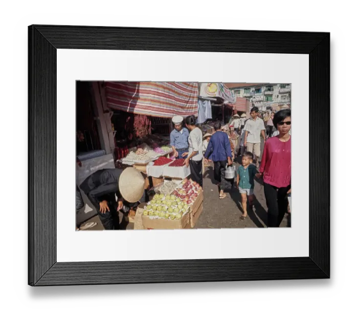 Framed Print : Saigon, Vietnam War