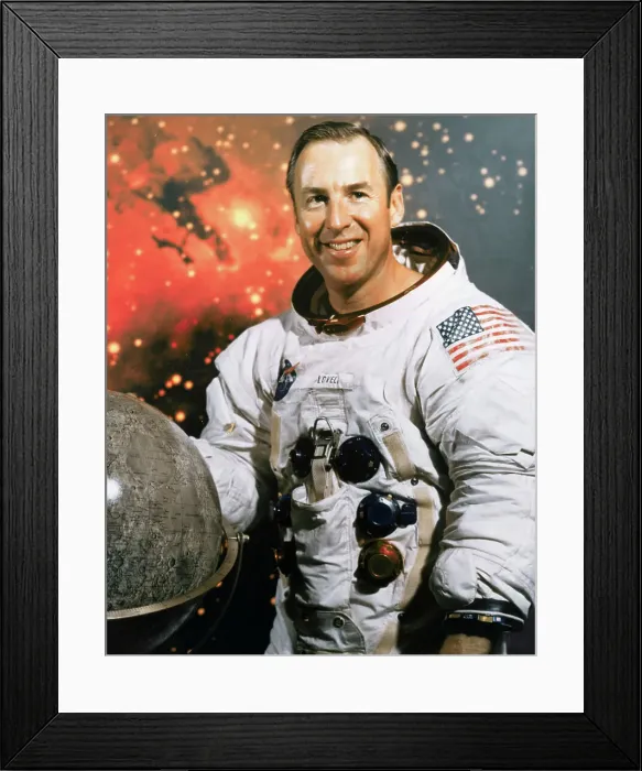 Framed Print : Astronaut James A. Lovell Jr. Smiling Framed Print : Astronaut James A. Lovell Jr. Smiling