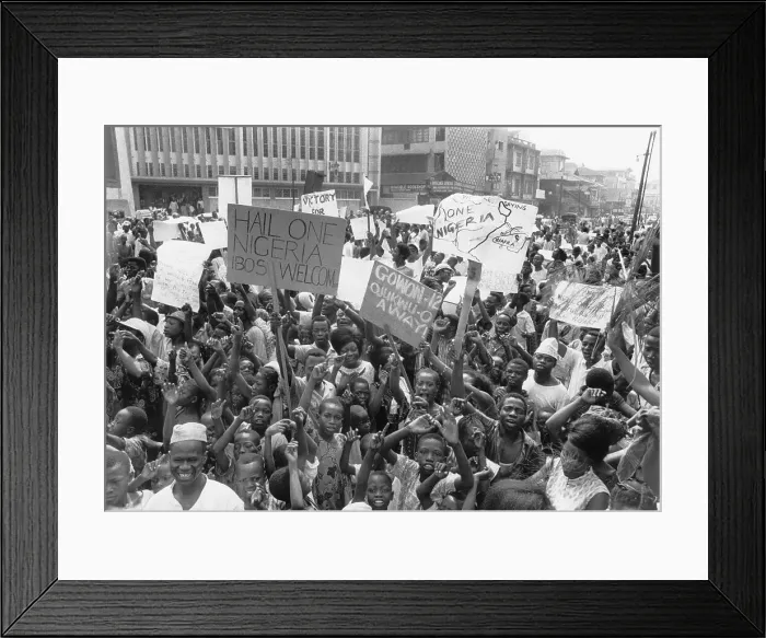 Framed Print : Crowds Celebrate Cease Fire Framed Print : Crowds Celebrate Cease Fire