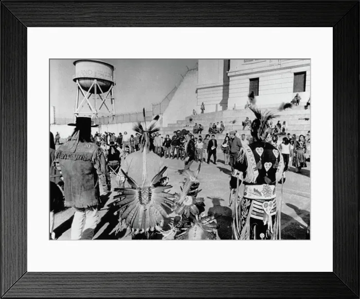 Framed Print : Occupation Of Alcatraz Framed Print : Occupation Of Alcatraz