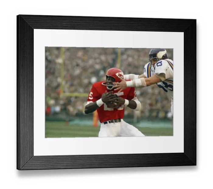 Framed Print : Kansas City Chiefs vs. Minnesota Vikings