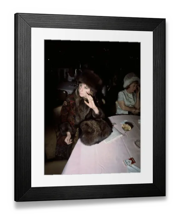 Framed Print : Barbra Streisand at the Cue Magazine Awards