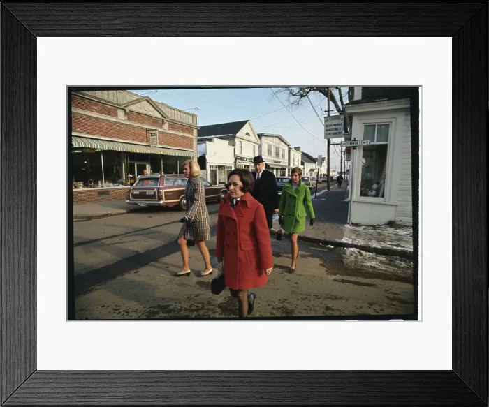 Framed Print : Edward Kennedy with Friends Framed Print : Edward Kennedy with Friends