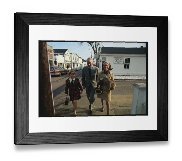Framed Print : Edward Kennedy with Friends Framed Print : Edward Kennedy with Friends