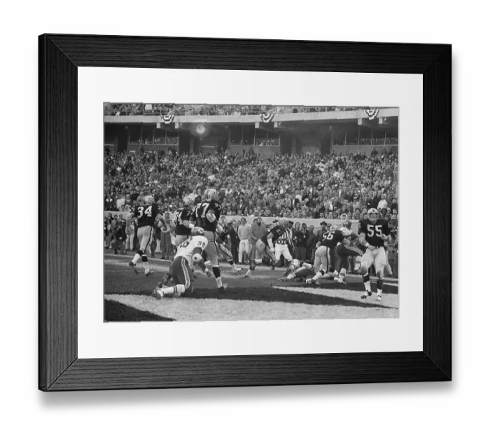 Framed Print : Robert Holmes Dances into End Zone Framed Print : Robert Holmes Dances into End Zone