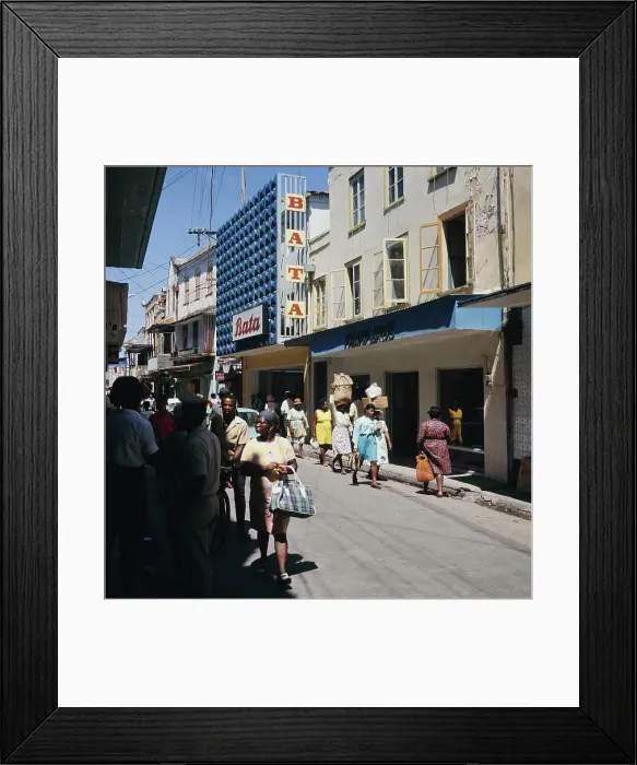 Framed Print : Bridgetown, Barbados Framed Print : Bridgetown, Barbados