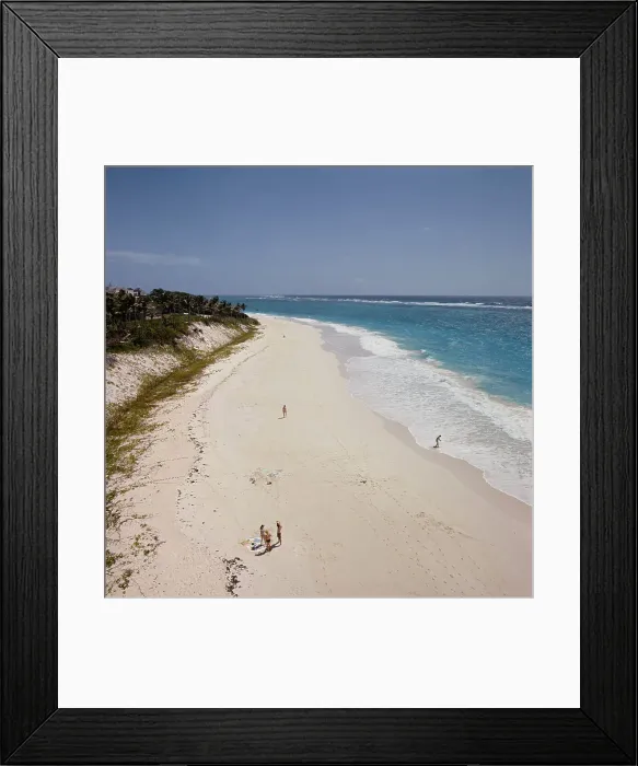 Framed Print : Barbados Beach Framed Print : Barbados Beach