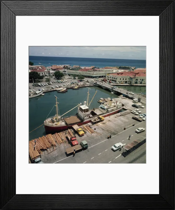 Framed Print : Bridgetown, Barbados Framed Print : Bridgetown, Barbados