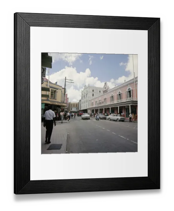 Framed Print : Bridgetown, Barbados Framed Print : Bridgetown, Barbados