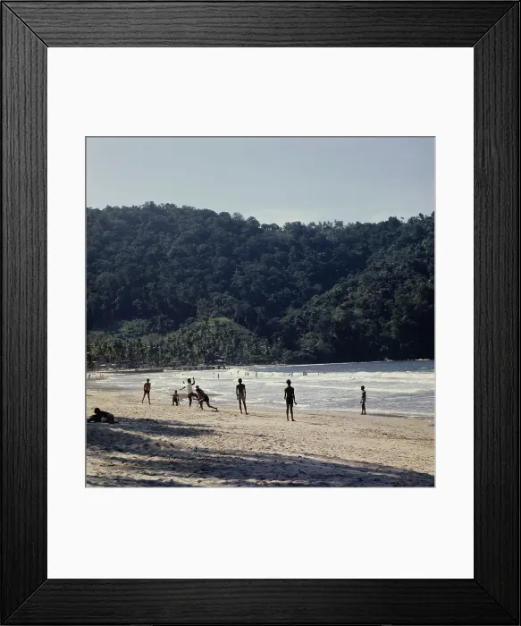 Framed Print : Maracas Beach, Trinidad Framed Print : Maracas Beach, Trinidad