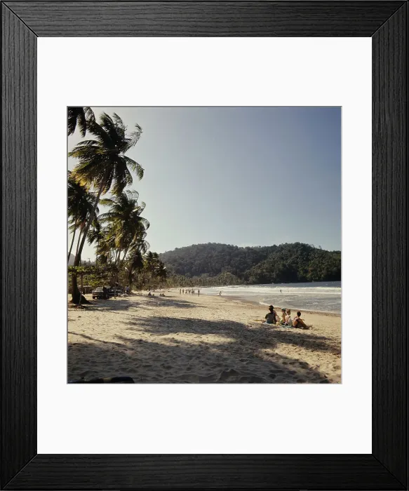Framed Print : Maracas Beach, Trinidad Framed Print : Maracas Beach, Trinidad