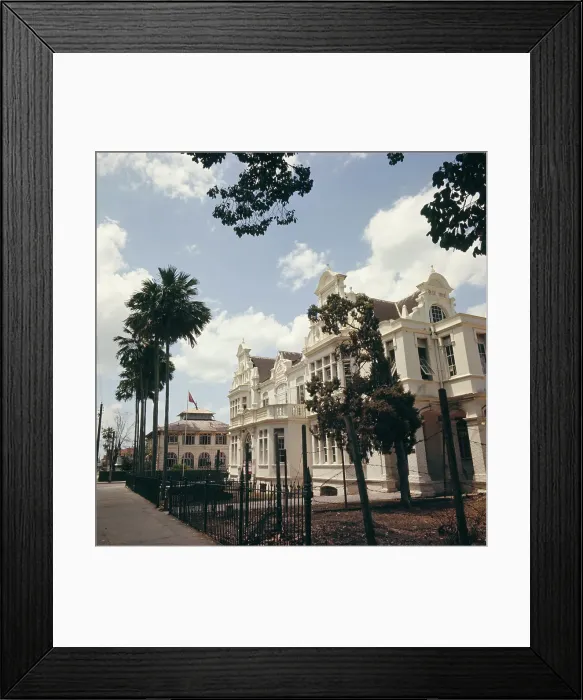 Framed Print : Port Of Spain, Trinidad Framed Print : Port Of Spain, Trinidad