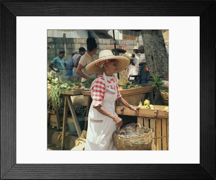 Framed Print : Fort-de-France, Martinique Framed Print : Fort-de-France, Martinique