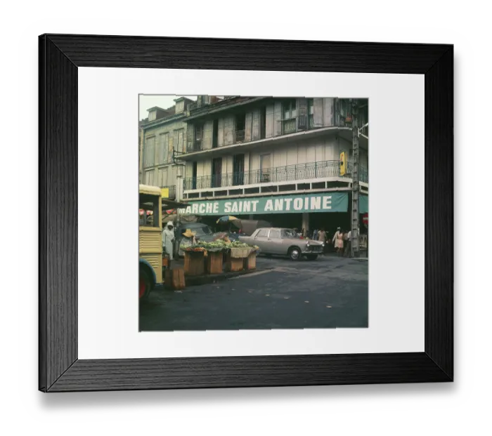 Framed Print : Pointe-a-Pitre, Guadeloupe Framed Print : Pointe-a-Pitre, Guadeloupe