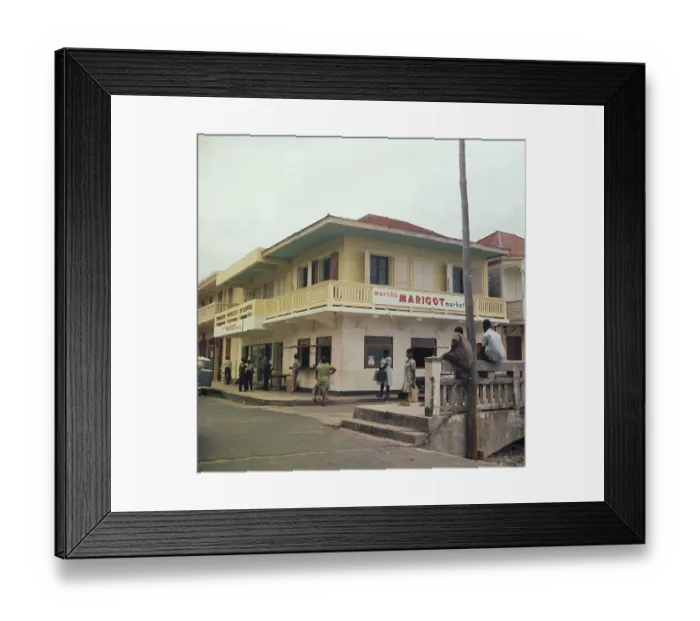 Framed Print : Marigot, French West Indies Framed Print : Marigot, French West Indies