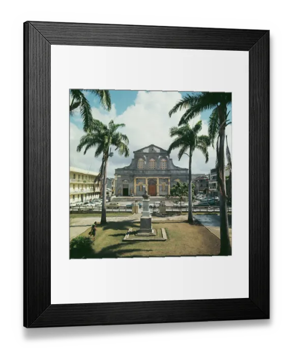 Framed Print : Pointe-a-Pitre, Guadeloupe Framed Print : Pointe-a-Pitre, Guadeloupe