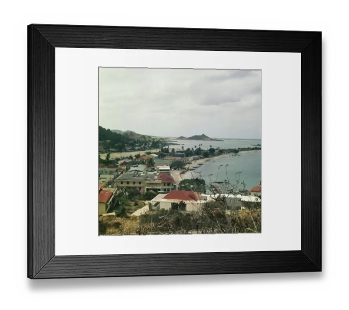 Framed Print : Marigot, French West Indies Framed Print : Marigot, French West Indies