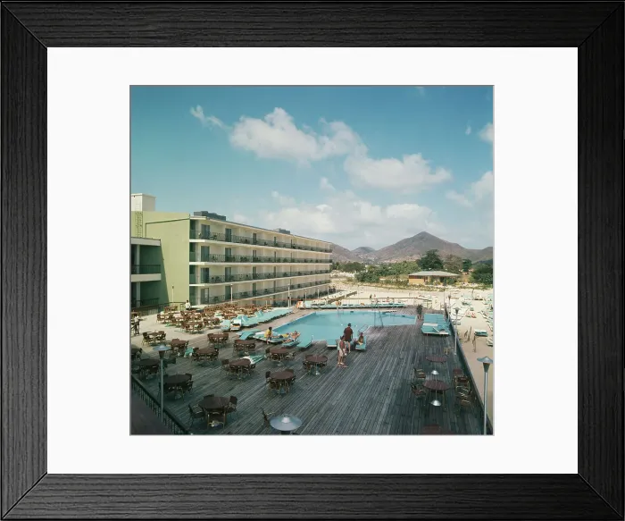 Framed Print : St Maarten Isle Hotel
