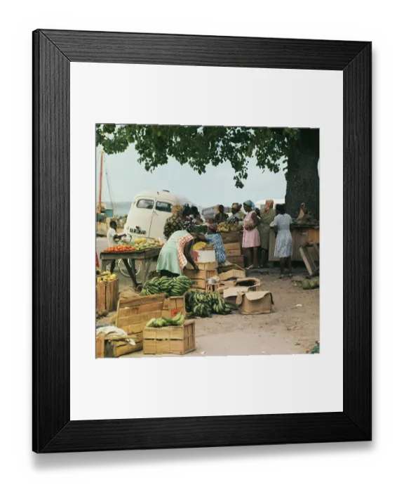 Framed Print : Marigot, French West Indies Framed Print : Marigot, French West Indies
