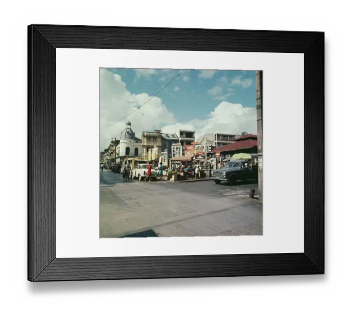 Framed Print : Pointe-a-Pitre, Guadeloupe Framed Print : Pointe-a-Pitre, Guadeloupe