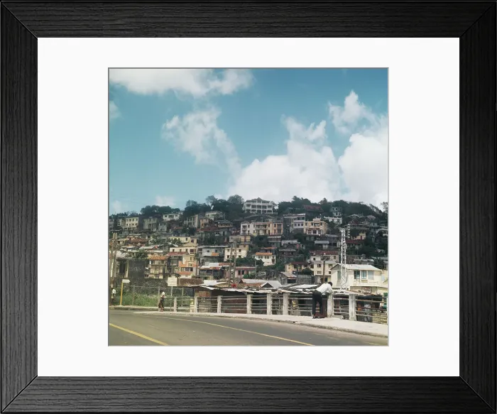 Framed Print : Fort-de-France, Martinique Framed Print : Fort-de-France, Martinique
