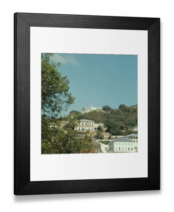 Framed Print : Charlotte Amalie, Virgin Islands Framed Print : Charlotte Amalie, Virgin Islands