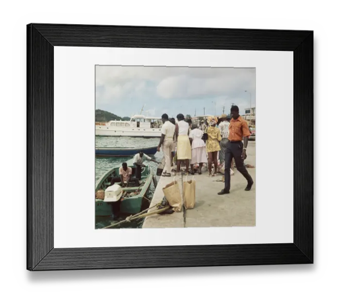 Framed Print : Charlotte Amalie, Virgin Islands Framed Print : Charlotte Amalie, Virgin Islands