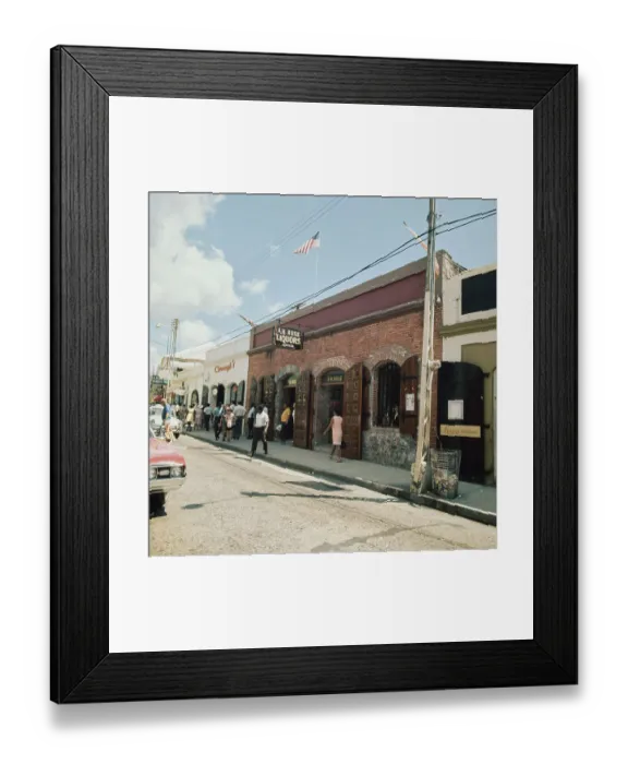 Framed Print : Charlotte Amalie, Virgin Islands Framed Print : Charlotte Amalie, Virgin Islands