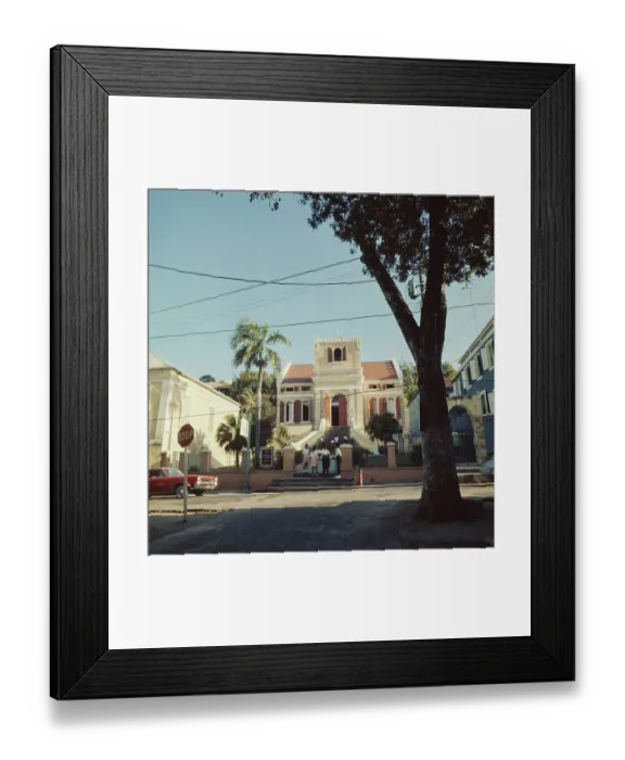 Framed Print : Charlotte Amalie, Virgin Islands Framed Print : Charlotte Amalie, Virgin Islands