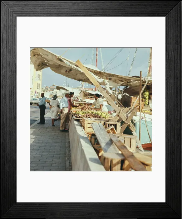 Framed Print : Willemstad, Netherlands Antilles Framed Print : Willemstad, Netherlands Antilles