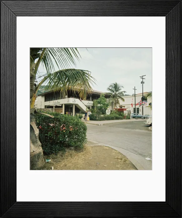Framed Print : Charlotte Amalie, Virgin Islands Framed Print : Charlotte Amalie, Virgin Islands