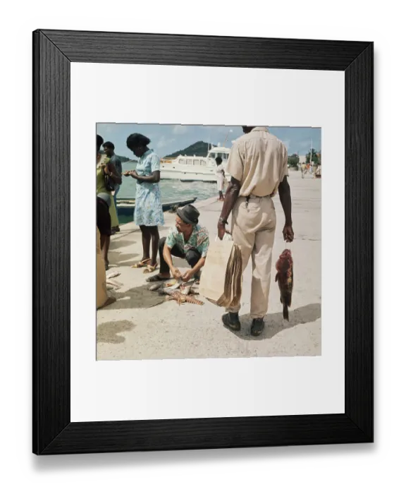 Framed Print : Charlotte Amalie, Virgin Islands Framed Print : Charlotte Amalie, Virgin Islands