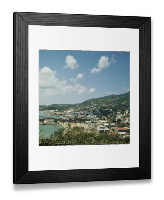 Framed Print : Charlotte Amalie, Virgin Islands Framed Print : Charlotte Amalie, Virgin Islands
