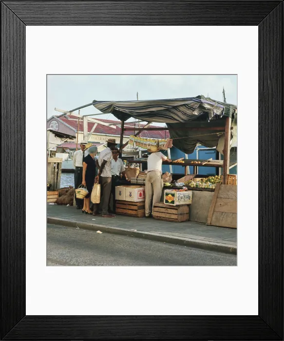 Framed Print : Willemstad, Netherlands Antilles Framed Print : Willemstad, Netherlands Antilles