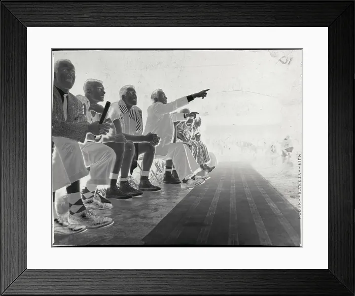 Framed Print : Coach Forddy Anderson Gesturing to Players
