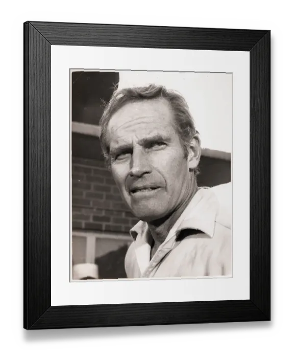 Framed Print : Charlton Heston in Scene from I Am Legend Framed Print : Charlton Heston in Scene from I Am Legend