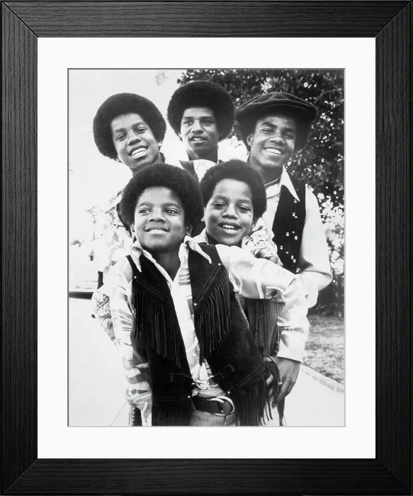 Framed Print : Michael Jackson and The Jackson Five Framed Print : Michael Jackson and The Jackson Five