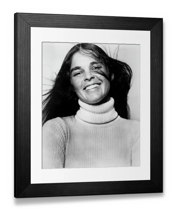 Framed Print : Actress Ali MacGraw Framed Print : Actress Ali MacGraw