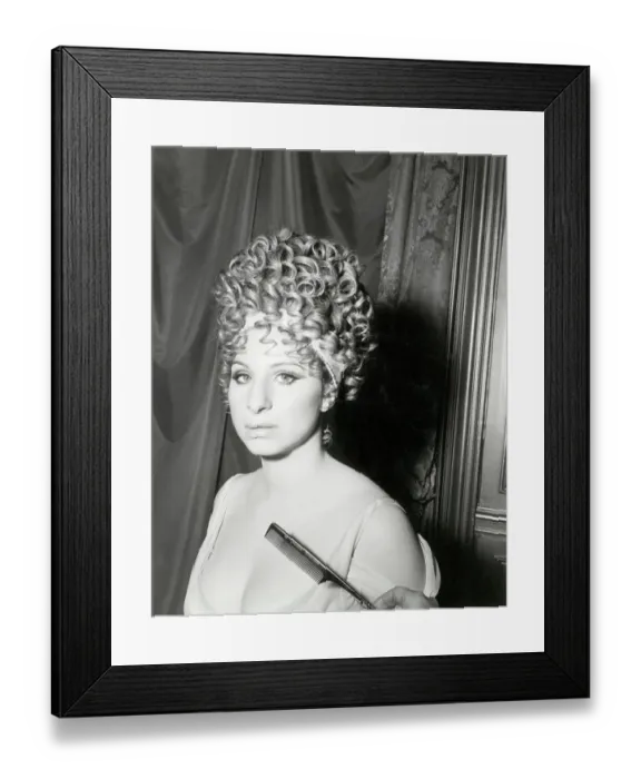 Framed Print : Publicity Handout Of Barbara Streisand Framed Print : Publicity Handout Of Barbara Streisand