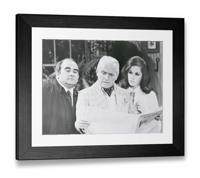 Framed Print : Portrait of Edward Asner, Ted Knight and Mary Tyler Moore Framed Print : Portrait of Edward Asner, Ted Knight and Mary Tyler Moore