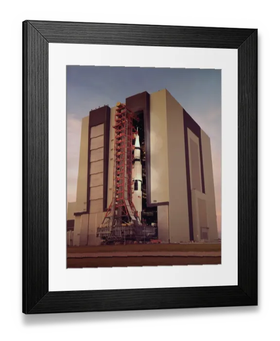Framed Print : Rocket on Launch Pad Framed Print : Rocket on Launch Pad