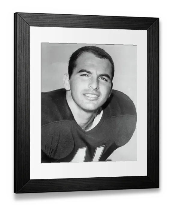 Framed Print : Chicago Bears Football Star Brian Piccolo Framed Print : Chicago Bears Football Star Brian Piccolo