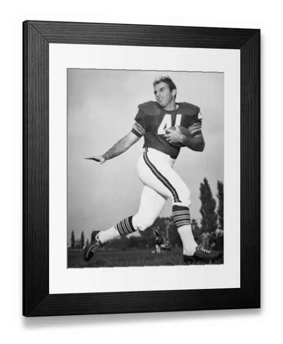 Framed Print : Chicago Bears Running Back Brian Piccolo Framed Print : Chicago Bears Running Back Brian Piccolo