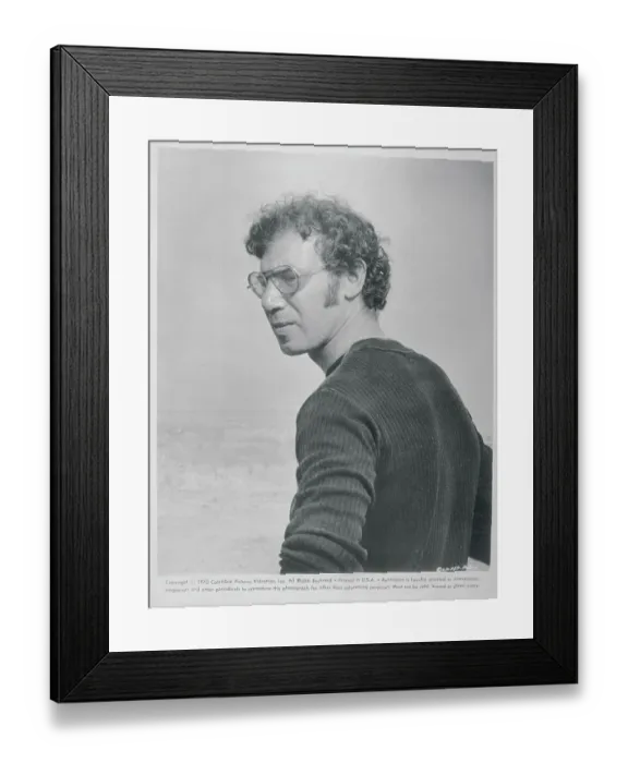 Framed Print : Portrait of Bob Rafelson Framed Print : Portrait of Bob Rafelson