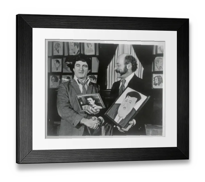 Framed Print : Shay Duffin and Vincent Sardi, Jr Framed Print : Shay Duffin and Vincent Sardi, Jr