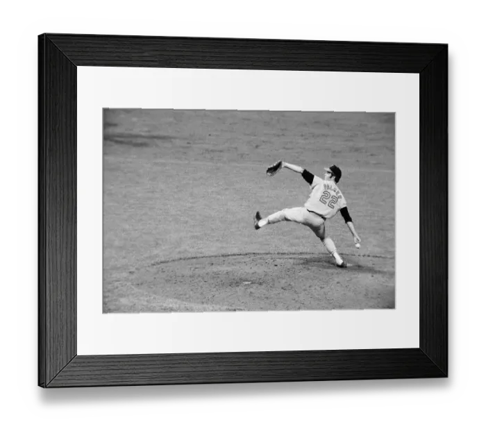 Framed Print : Jim Palmer Pitching During Baseball Game Framed Print : Jim Palmer Pitching During Baseball Game
