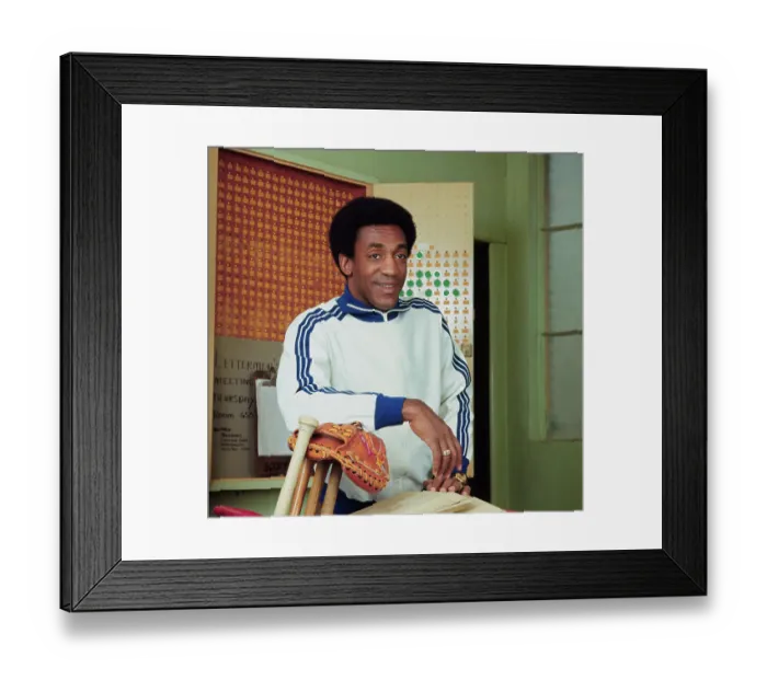 Framed Print : Portrait of Bill Cosby Framed Print : Portrait of Bill Cosby