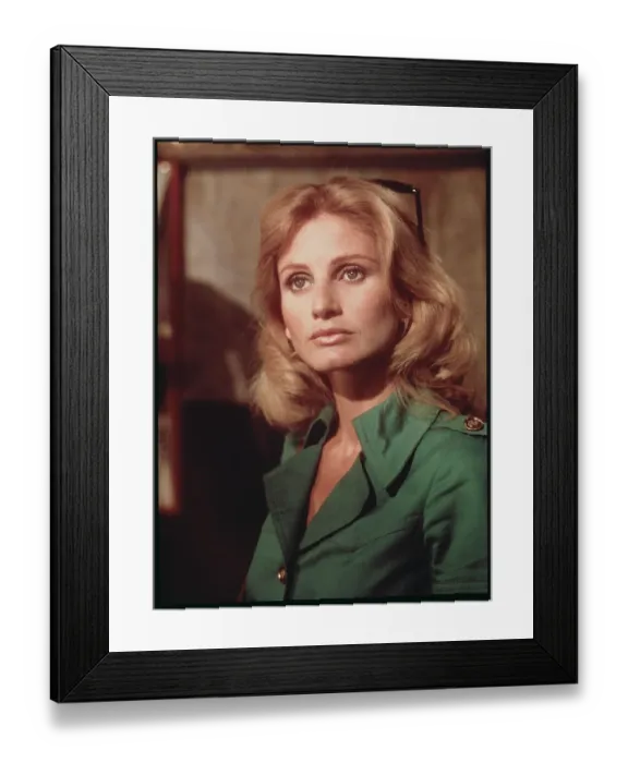 Framed Print : Portrait of Jill Ireland Framed Print : Portrait of Jill Ireland