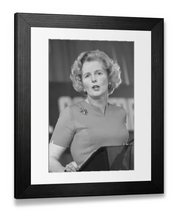 Framed Print : Margaret Thatcher Elected To Government Framed Print : Margaret Thatcher Elected To Government