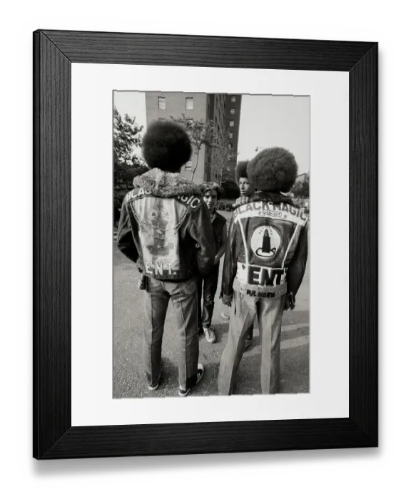 Framed Print : Members Of The Bronx Black Magic Gang Framed Print : Members Of The Bronx Black Magic Gang